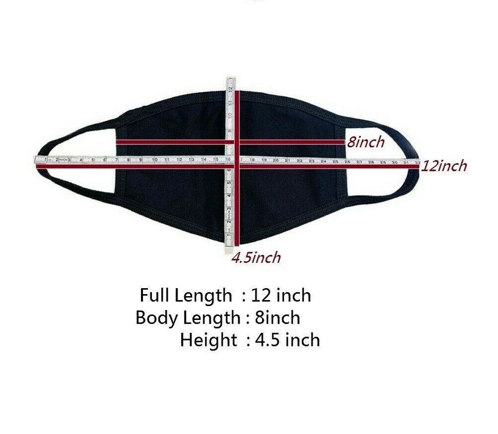8 PCS 3D Face Mask Bracket & 4 Pcs Double Layer Black Reusable Face Mask