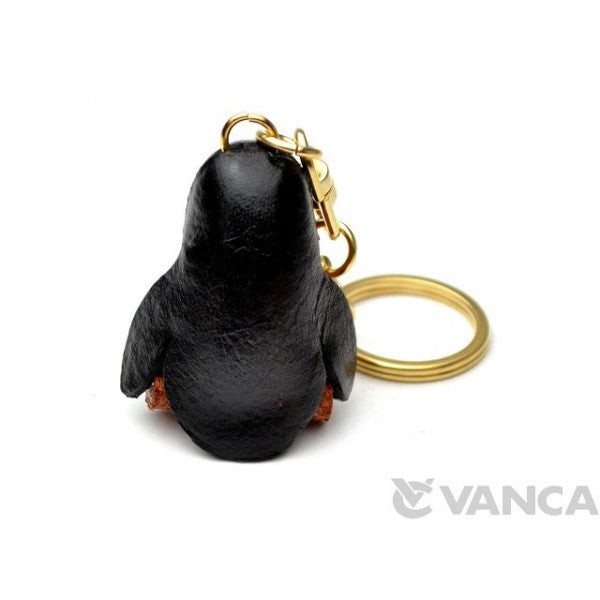 Penguin Leather Keychain(L)