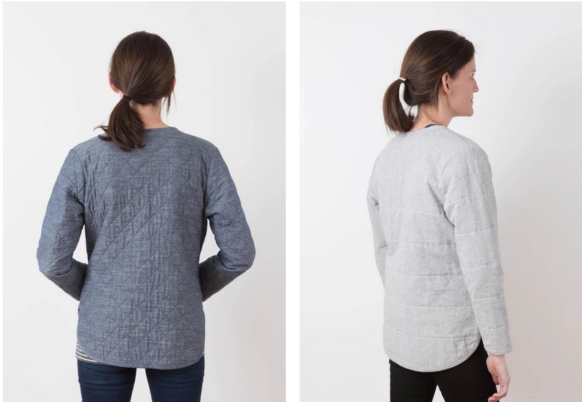 GRAINLINE STUDIO "TAMARACK JACKET" Size 0-18 Printed Sewing Pattern