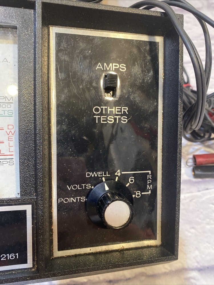 Vintage Sears Engine Analyzer Model 161-2161 - Untested Automobilia