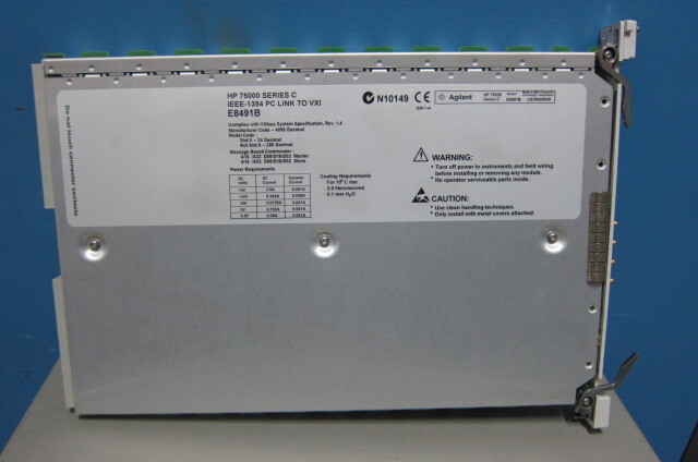 Agilent/Keysight E8491B IEEE-1394 PC Link to VXI Module, C-Size (FireWire)
