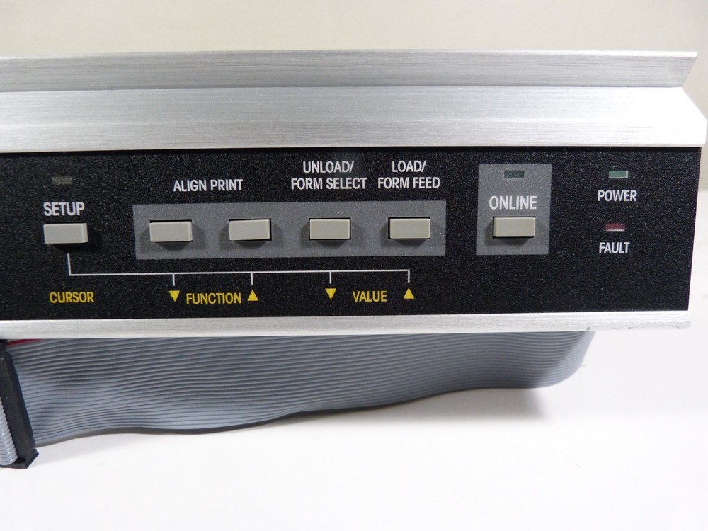 Printek display panel & controller board pulled from forms pro 4603