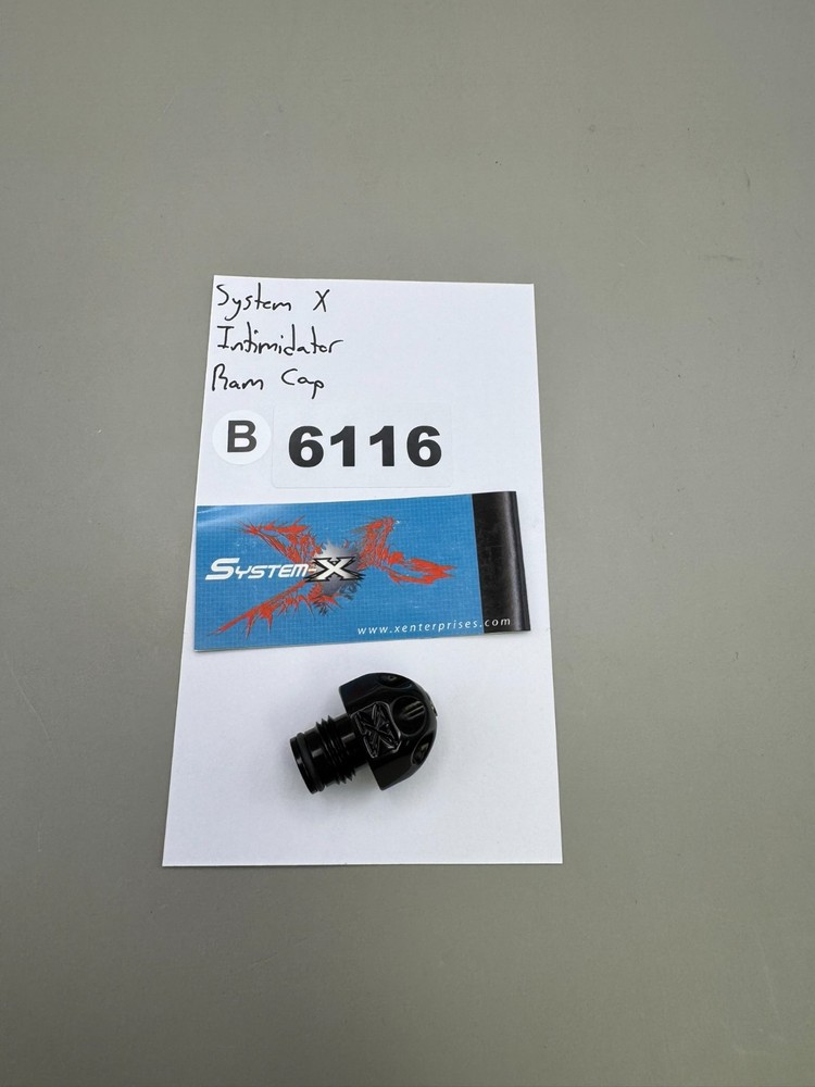 System X Intimidator Ram Cap-Gloss Black