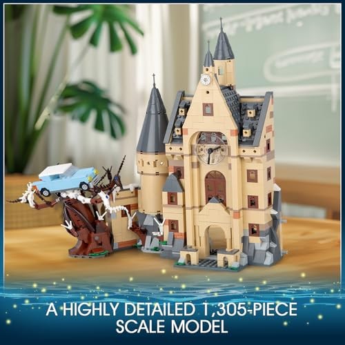 Magic Castle Clock Tower Building Set, Creative Castle Magic Clock Tower Set