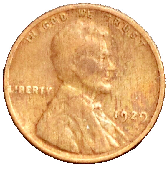1929 ERROR PENNY LAMINATION PEELING    133