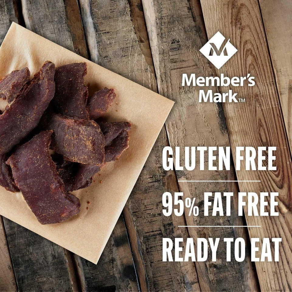 Member's Mark Beef Steak Strips – 12 oz. Pack – Savory & Tender Snack