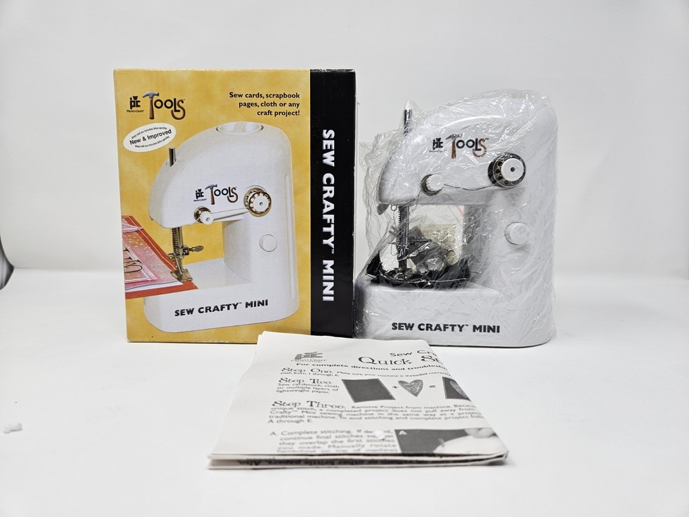 PC TOOLS, SEW CRAFTY MINI SEWING MACHINE