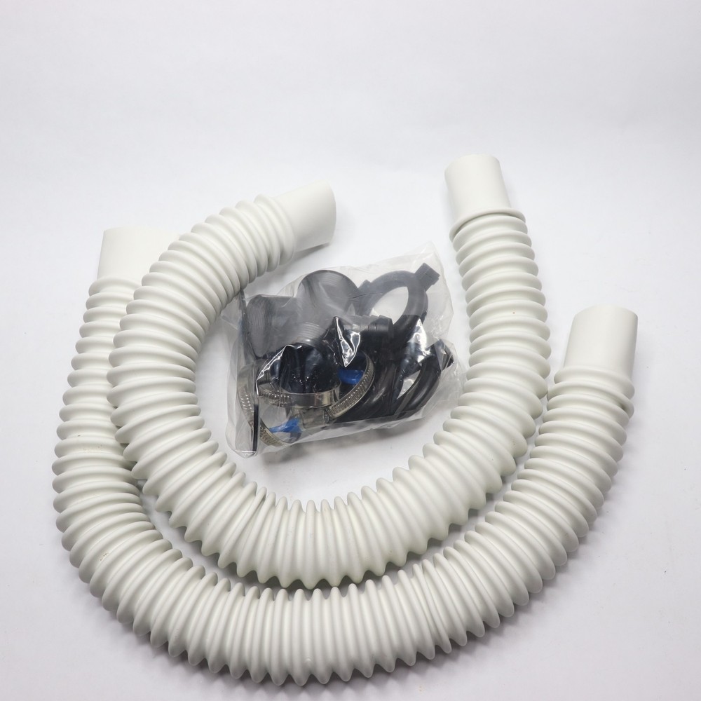 Simple Drain Double Sink Drain Kit Brass Rubber 1-1/2" - Complete