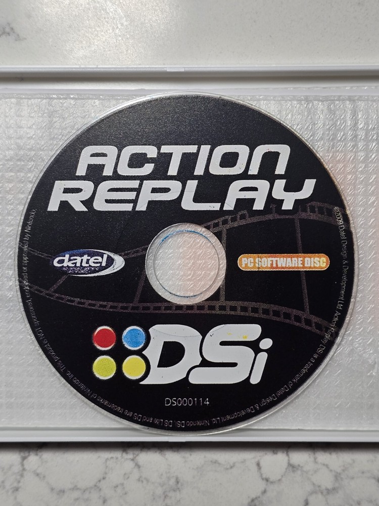 Dsi - Action Replay PC Software Nintendo DS Disc Only