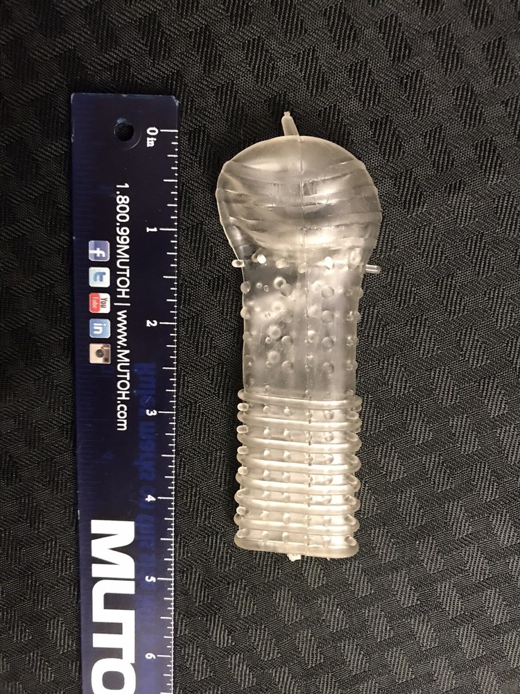 Condom Reusable Penis Textured Condom