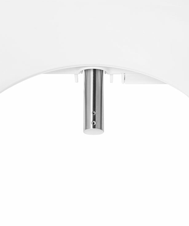 Brondell - ELONGATED CL1700 Bidet Seat with Remote Controlled White Open Box