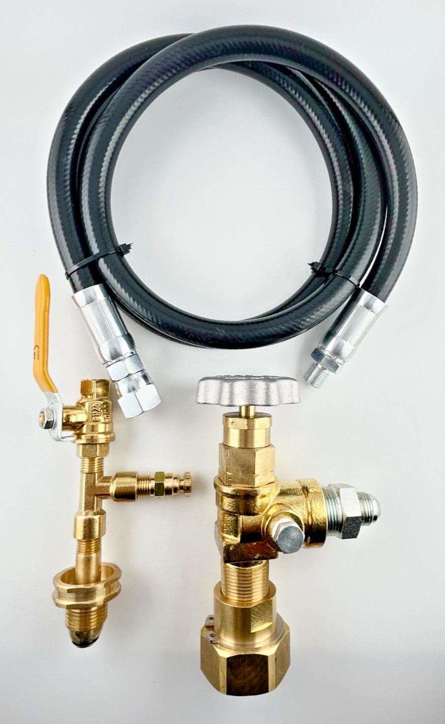 Liquid Propane Transfer Unloading Kit POL Vapor Tank 7590U 7591U 1-5/8"-20 UNF