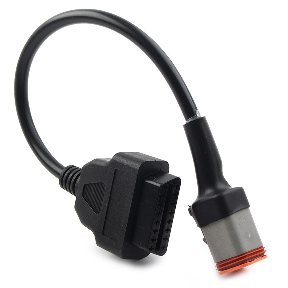 For Harley Davidson 6Pin to OBD2 Diagnostic Tool Code Reader Adapter Cable