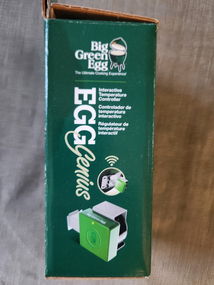 Big Green Egg EGG Genius WiFi Enabled Remote Temperature Controller Brushed
