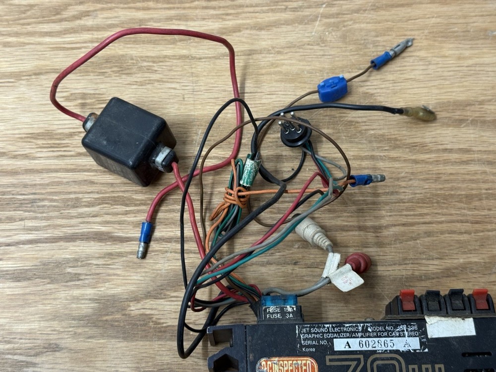 Jet Sound Electronics JSE-236 Equalizer Amplifier Untested