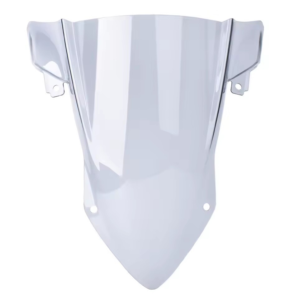 For BMW S1000RR Double Bubble Windscreen Windshield Shield Wind Deflector Grey