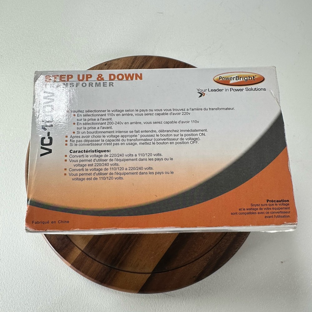 100W Step Up & Down Transformer / Converter VC100W