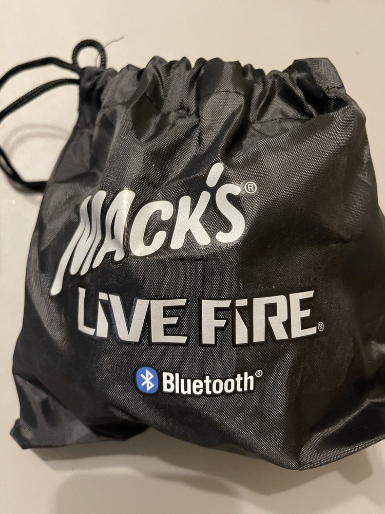 Mack's Live Fire BTX Electronic Shooting Earmuffs with Bluetooth