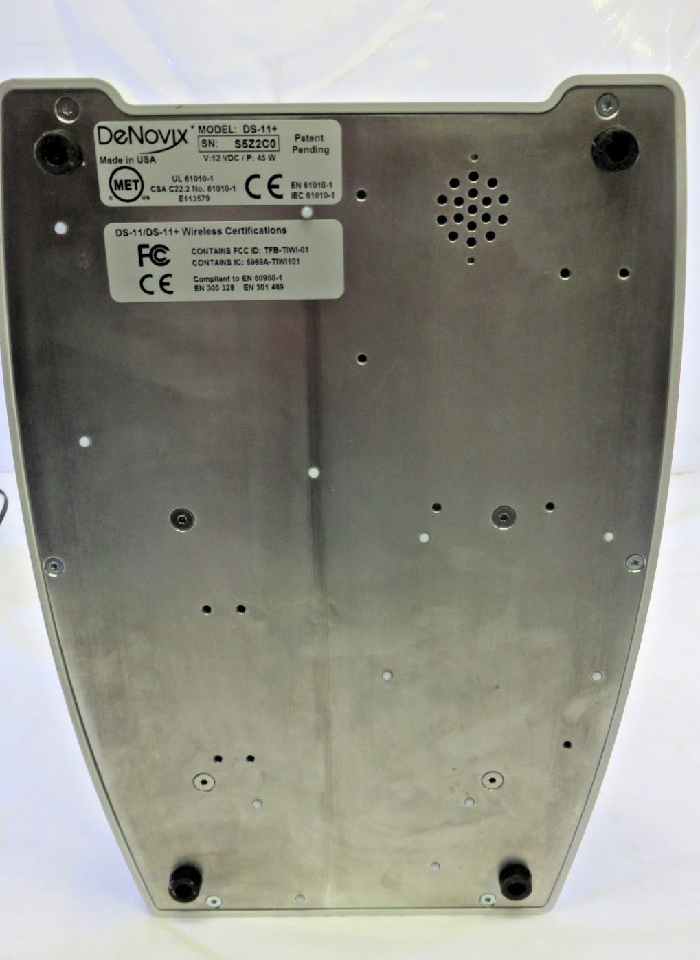 DeNovix DS-11+ Spectrophotometer, For Parts/Repair