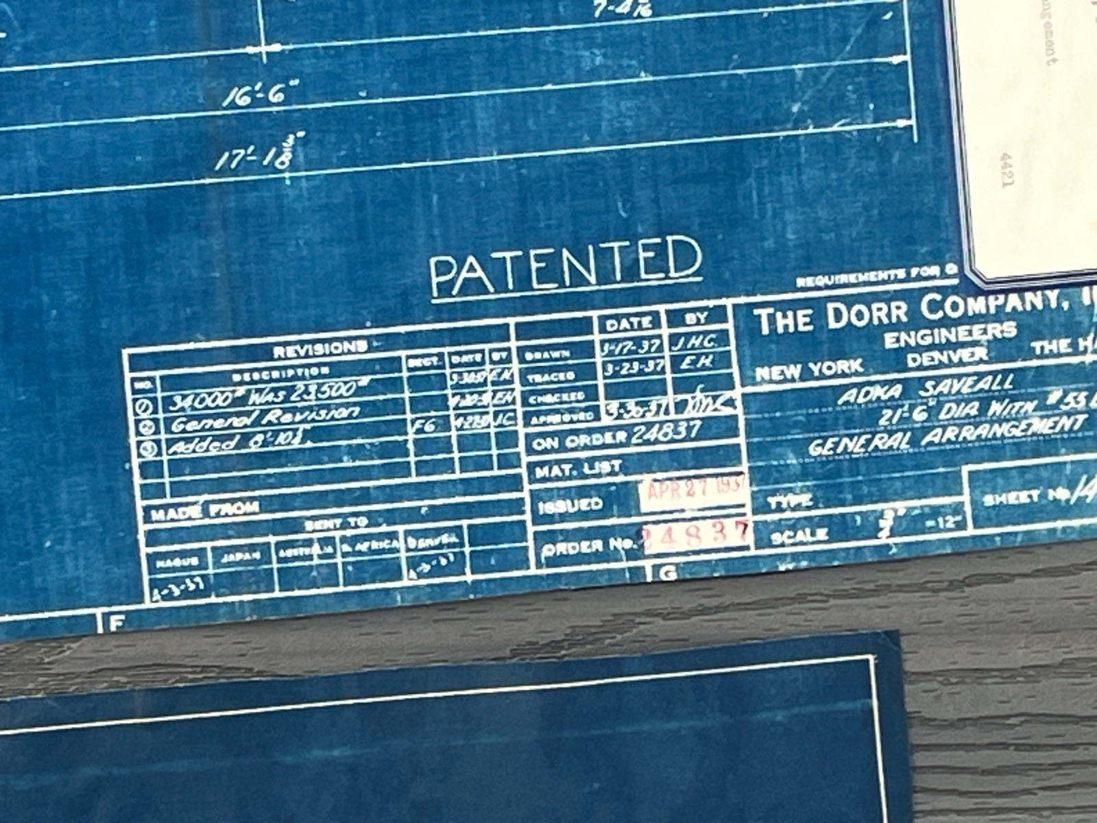 Lot 8 Vtg Industrial Blueprints Champion Paper Dorr Blue Print Dilts Blaw Knox