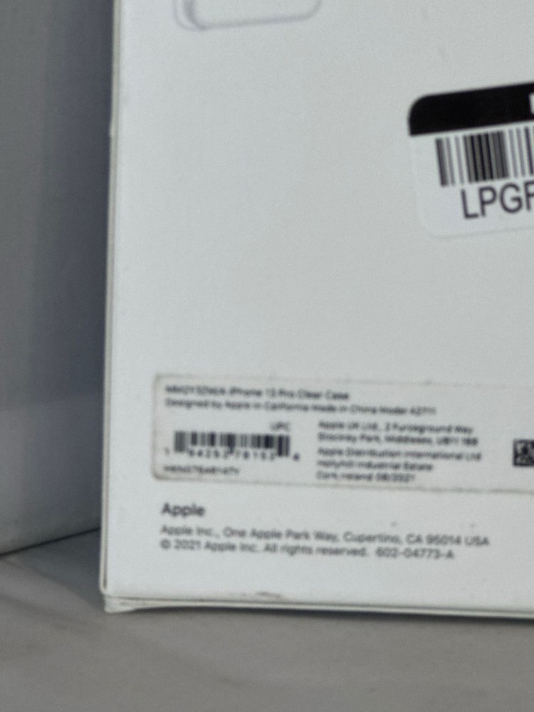 iPhone 13 Pro Clear Case MagSafe Durable Scratch-Resistant Lightweight