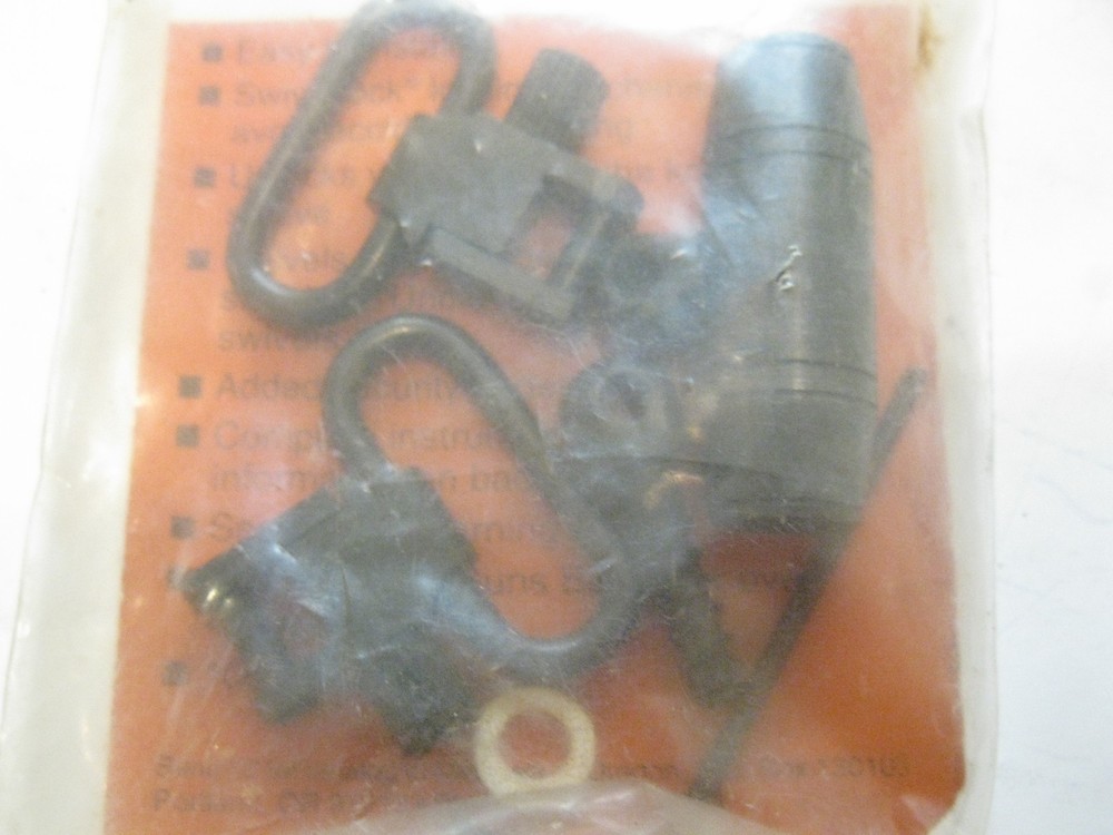 Muzzleloader Black Sling Swivels