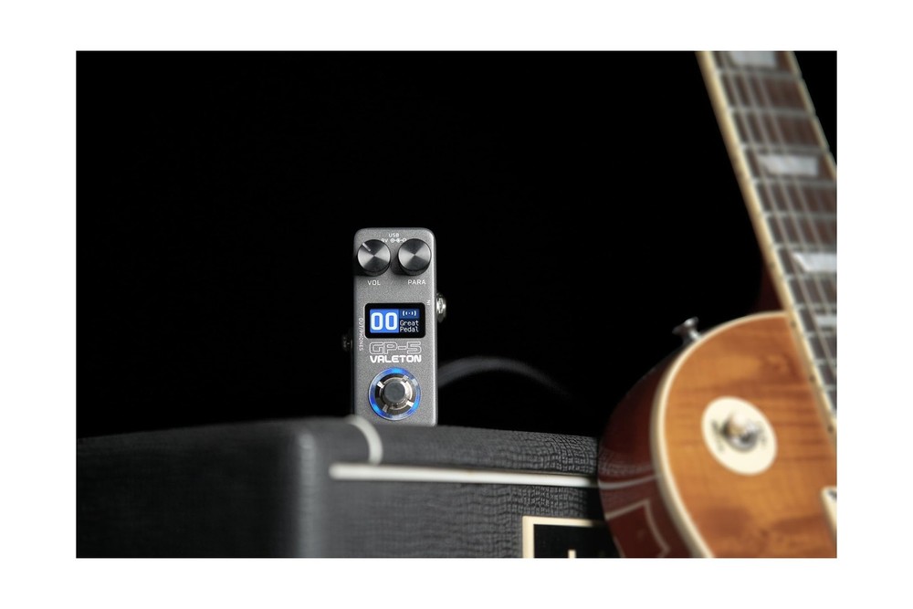 Valeton GP-5 Compact Multi-Effects Processor and Pedalzoo Flat Patch for Guit...