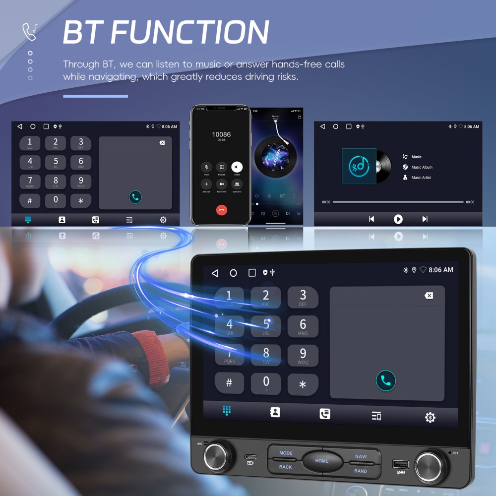 For Ford F-150 2009-2014 10" Carplay Android 15 Car Stereo Radio GPS Navi 2+64GB