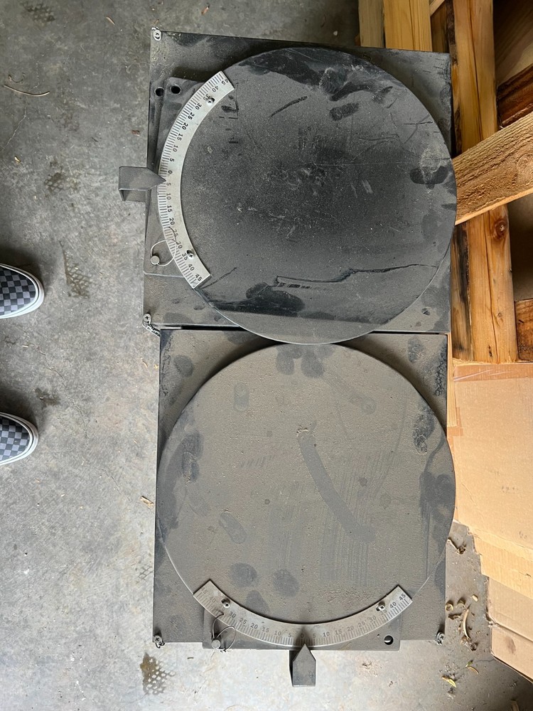 Heavy Duty Alignment Turn Plates / Radius Plates
