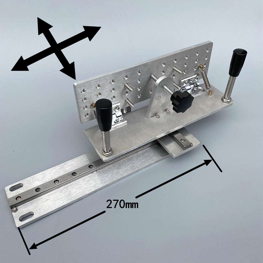 Double Slide Rail Knife Sharpener Jig Knife Sharpening Clip Sharpening Locator