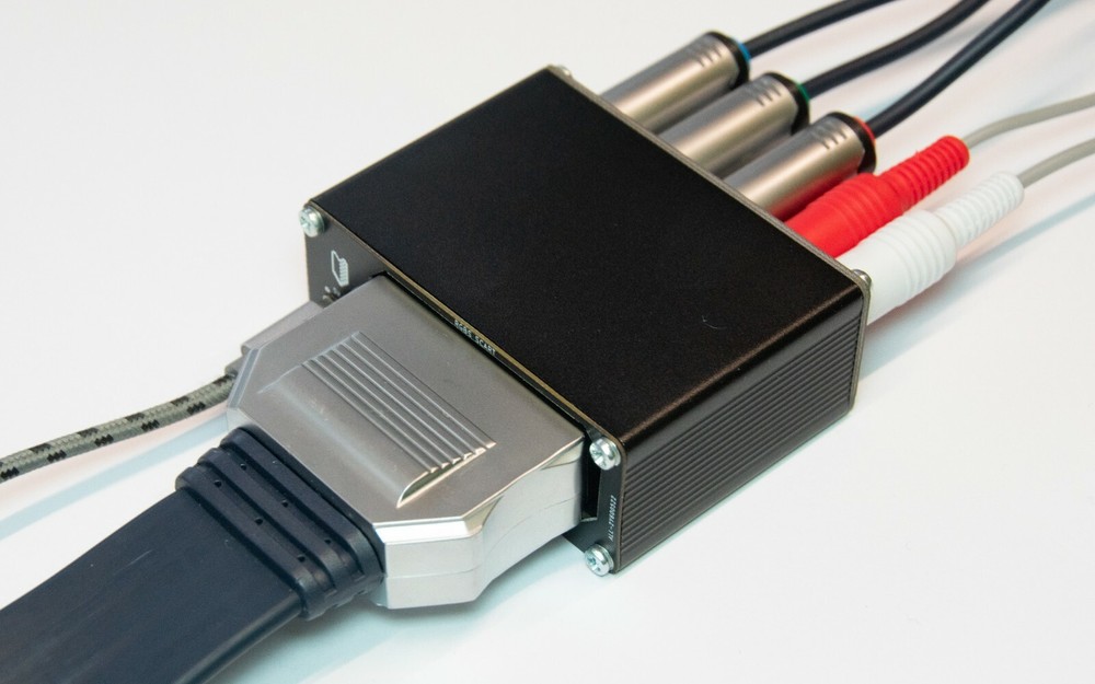 RGB SCART to YPbPr Component transcoder converter.