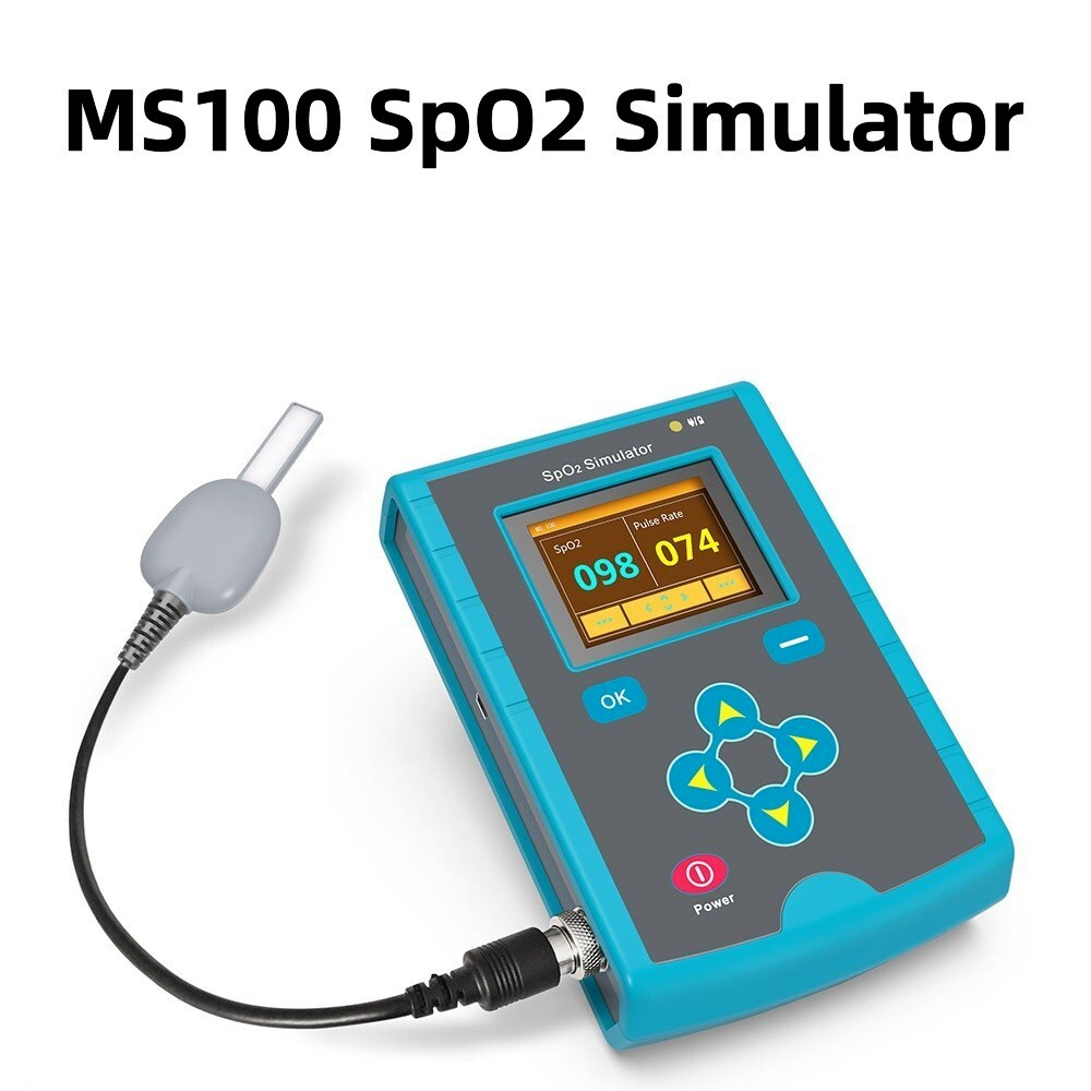 MS100 SpO2 Simulator Pulse Oximeter Accuracy Oxygen Saturation