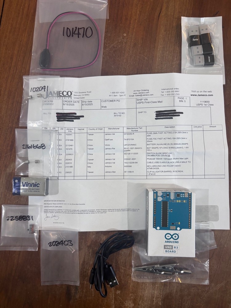 Digilent Analog Discovery 3 Student Bundle + ASU Lab Kit