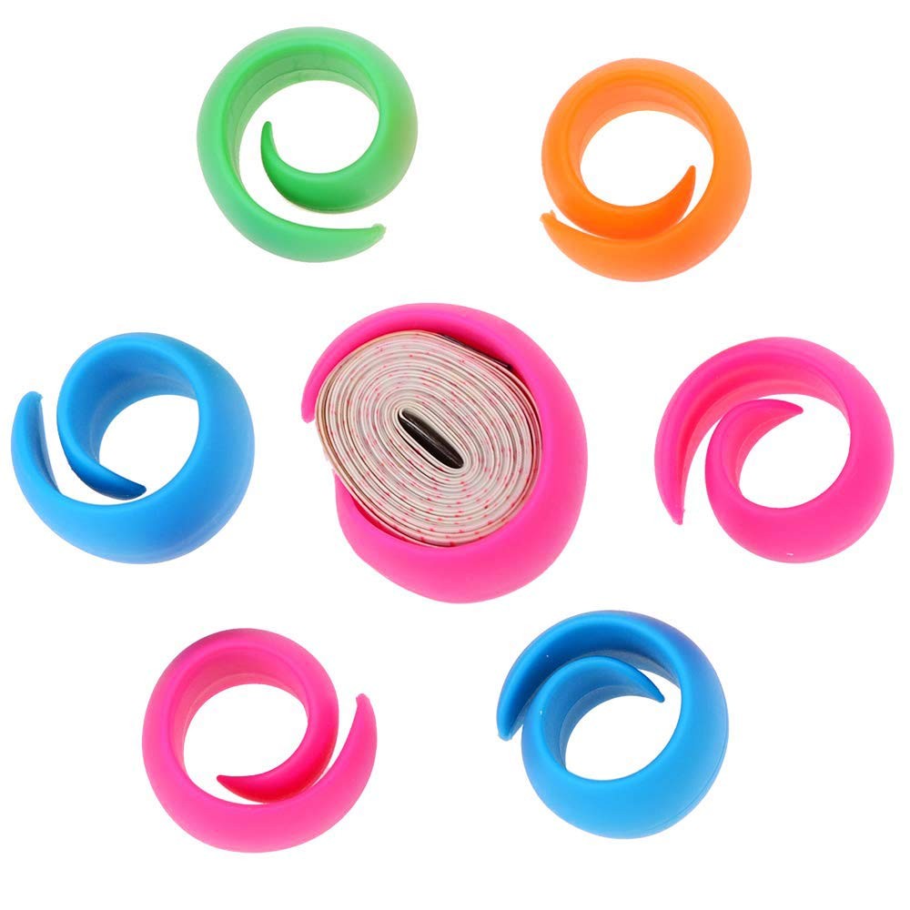 48 pcs Thread Spool Huggers to Prevent Thread Unwinding and Keep Thread Tails...