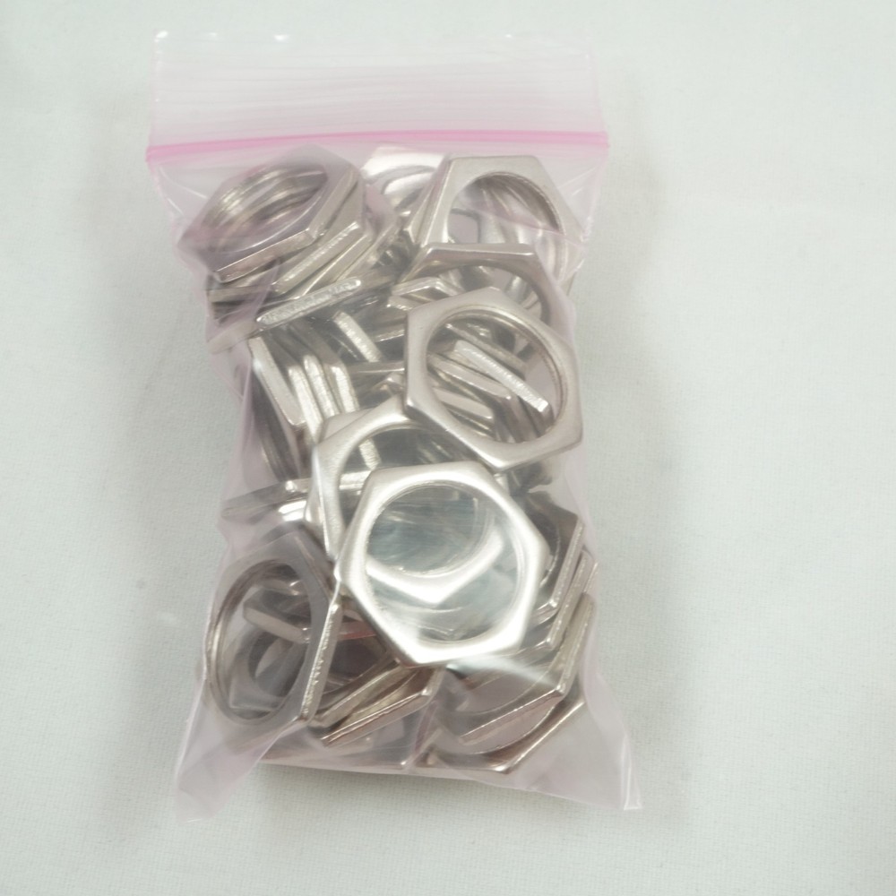 5/8"-18 Fine Thread Nut 2mm thin - 3 oz