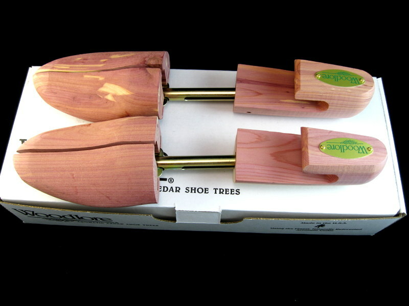 Woodlore Men's Combination Cedar Split-toe Shoe Trees Made in USA