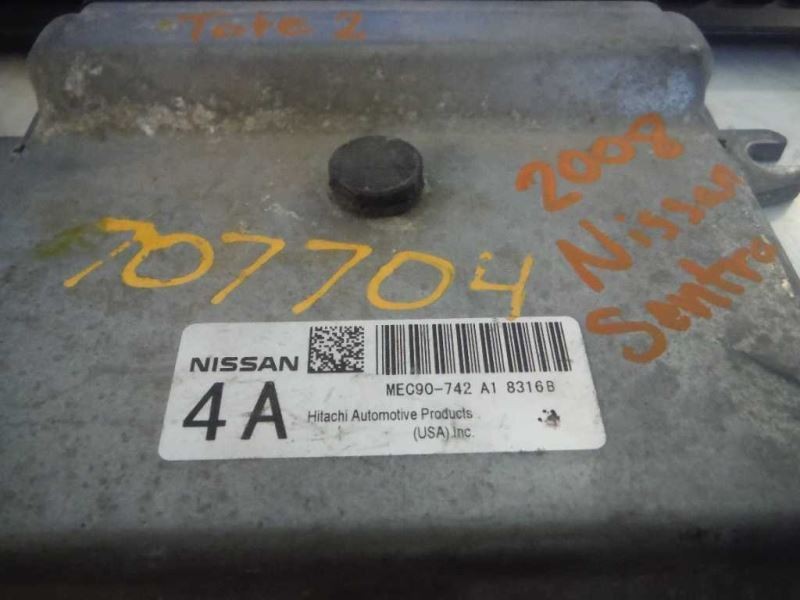 Engine ECM Electronic Control Module 2.0L Automatic CVT Fits 08 SENTRA 310593