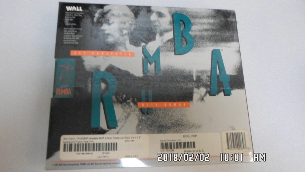 WALL Data Rumba Database Software for IBM Access AS/400 Version 3.0 NEW