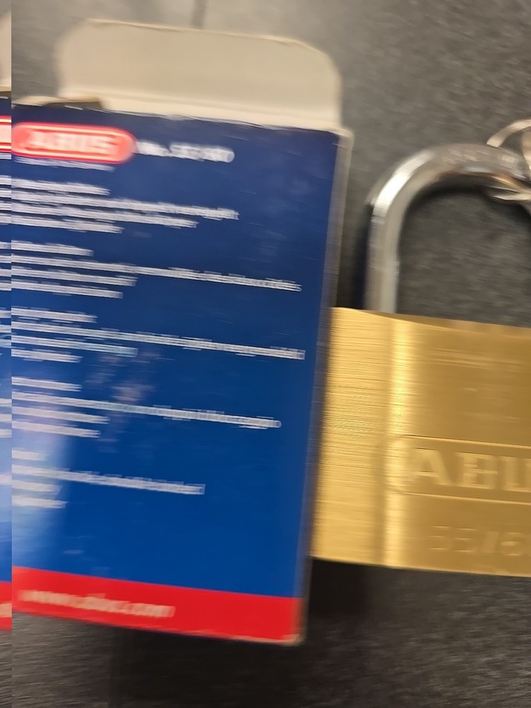 Abus 55/60 Padlock New With Keys