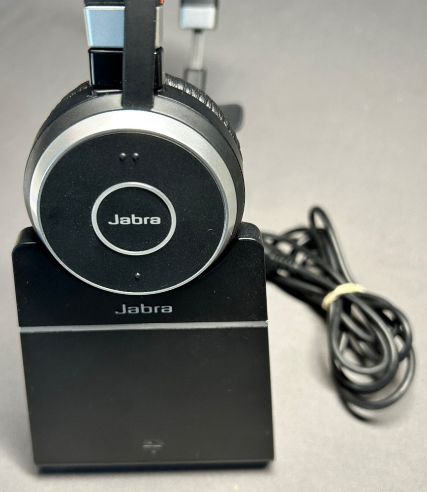 Jabra Evolve 65 Mono Wireless Bluetooth Headset With Charging Base HSC018W