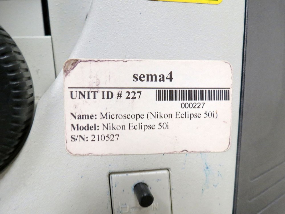 Nikon Eclipse 50i Microscope, w/ Dell/Leica Precision Tower 8510