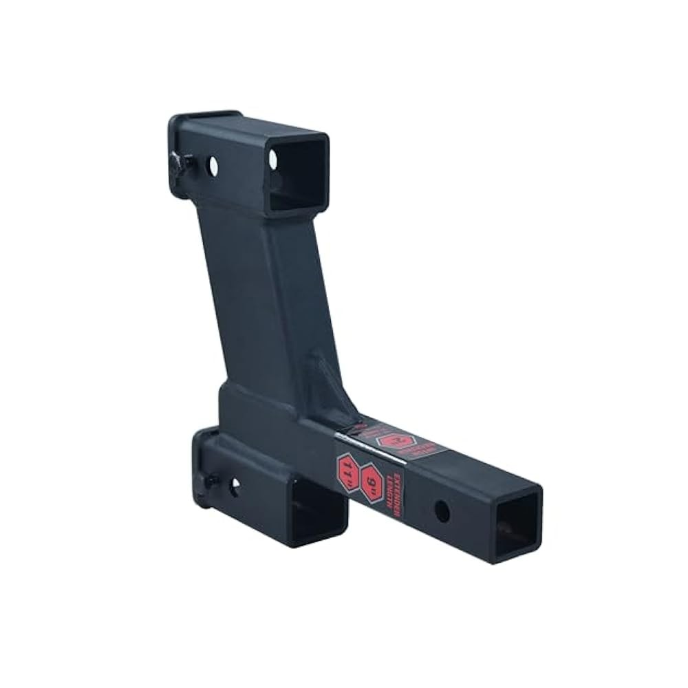 Adjustable Towing Extender, 2" Receiver, 7500lbs Capacity, Enhanced Safety