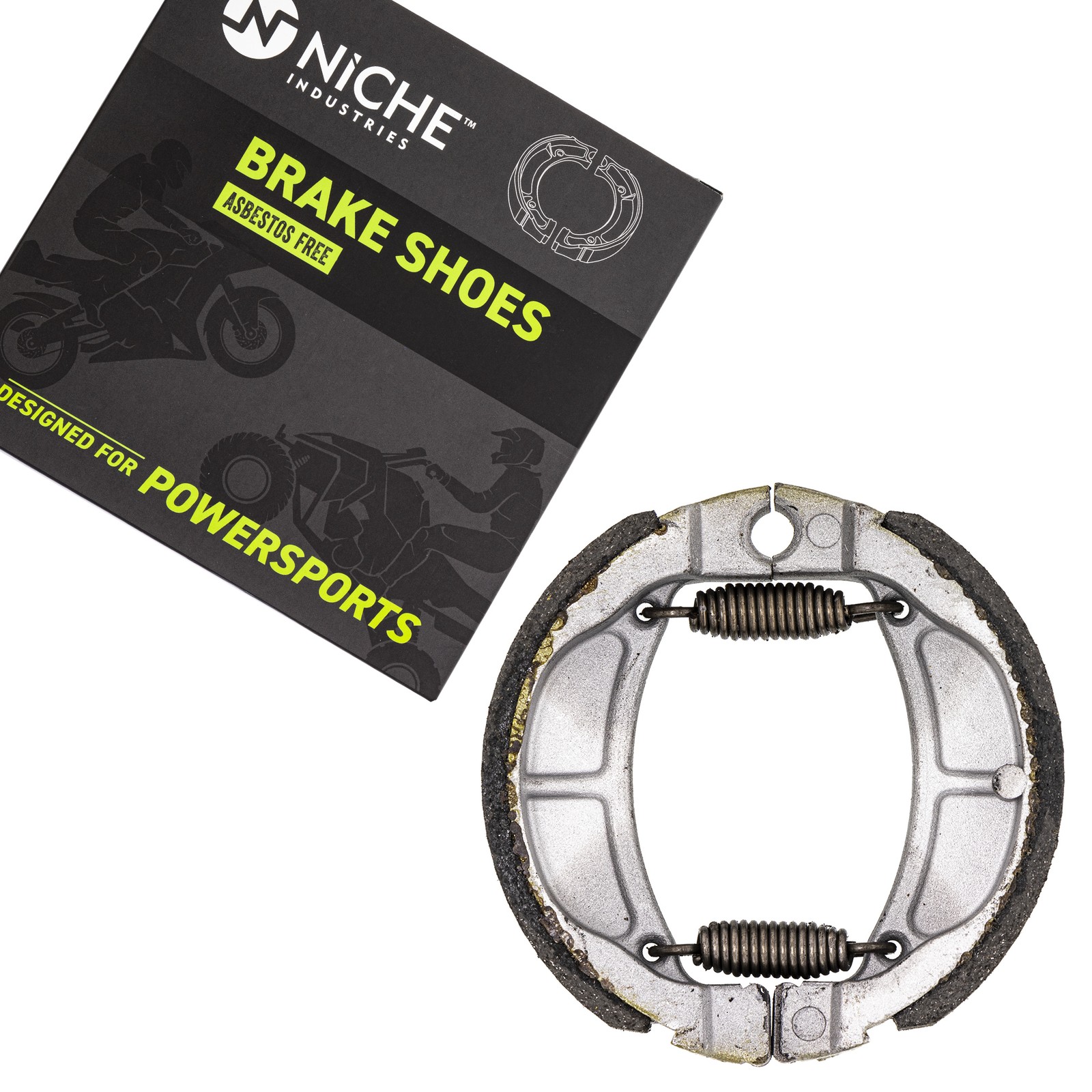 NICHE Brake Shoe Set for Kawasaki KLX110 KLX110L 41048-1141 41048-1083 Complete