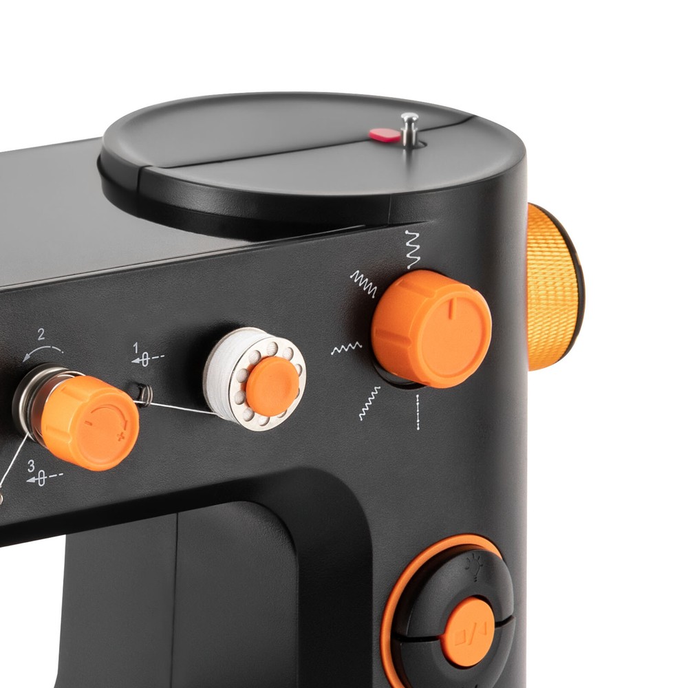 Portable Sewing Machine Super Utility Stitch Sewing Machine W/ Storage Box & LED