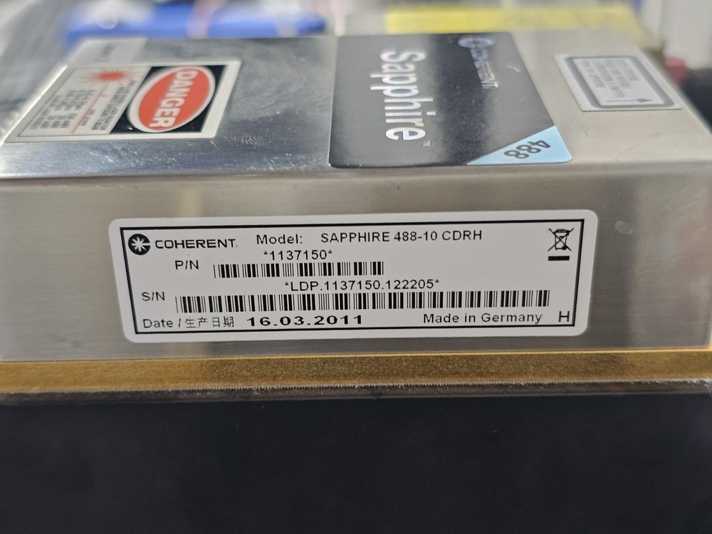 Nikon D-Eclipse C1 Confocal Microscope System w/Coherent Sapphire Laser Unit