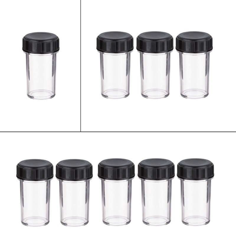 Objective Lens Protective Case Lab Microscope Accessory Storage Box Container