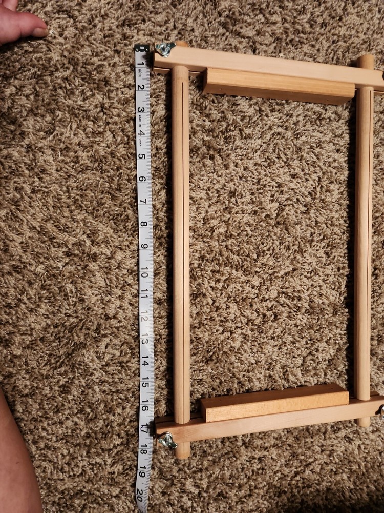 Crosstitch Frame Square Rectangle Tan