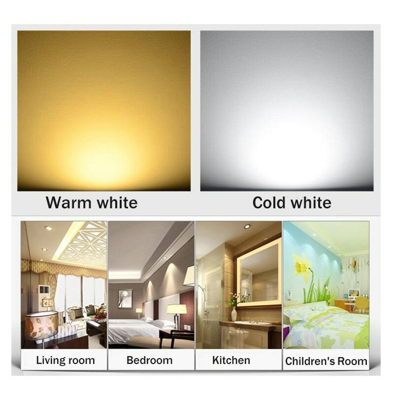 10-40PCS Downlight Dimmable LED Recessed Ceiling Light Spotlight Drivers US