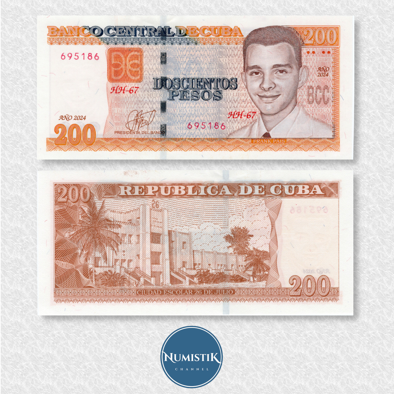 BCC - HIGH DENOMINATION - 200 pesos UNC Banknote and Free Banknote Family Guide