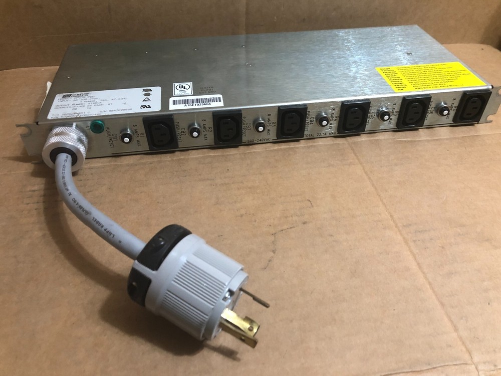 Computer Products MODEL: CP278 PDD Power Distribution RackMount Strip **
